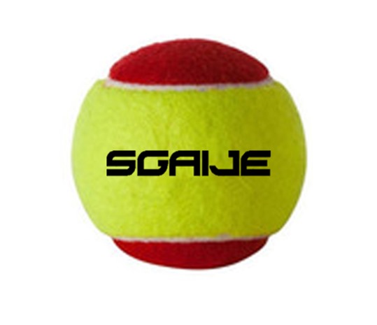 PELOTA DE TENIS SGAIJE PUNTO ROJO